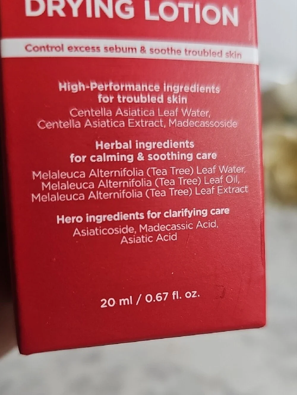 3H Drying Lotion – Red Acne Control Treatment